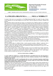 la polizia brancola………nella nebbia!!!!