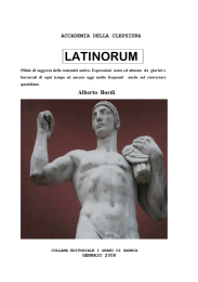 Pillole di latino giuridico: espressioni, brocardi e citazioni usate ed