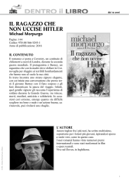 Morpurgo_Il ragazzo che non uccise Hitler