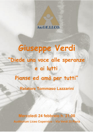 “Diede una voce alle speranze e ai lutti Pianse ed amò per tutti”