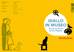 Activity Book - Ca` Pesaro - Fondazione Musei Civici di Venezia
