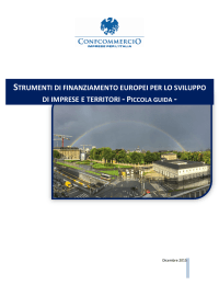 strumenti di finanziamento europei per lo sviluppo