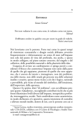 9 Sonia Gerosa* Noi lavoriamo con le persone. Forse mai come in