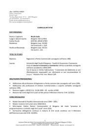 curriculum vitae sodo nicola