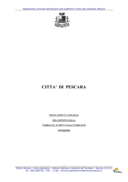 regolamento imposta sulla pubblicità