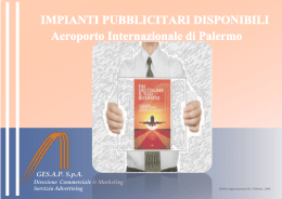 Brochure spazi pubblicitari