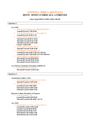 attivita` fisica adattata - Società della Salute di Firenze
