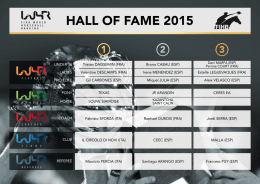 HALL OF FAME 2015