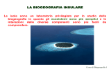 la biogeografia insulare