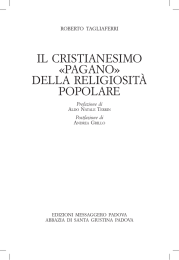 della religiosità popolare