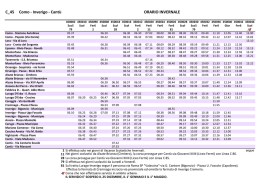C_45 Como - Inverigo - Cantù ORARIO INVERNALE