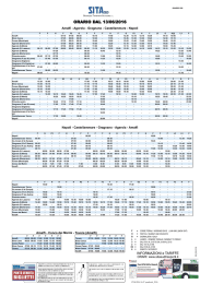 ORARIO DAL 13/06/2016