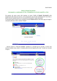Gmail e Google Documents: Caricamento e condivisione di file, e