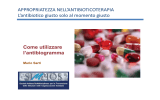 Come utilizzare l`antibiogramma (Mario Sarti)