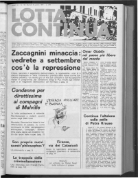 Zaccagnini minaccia: vedrete a settembre la repressione cos`è