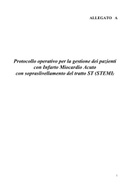 Protocollo operativo - Azienda ospedaliera Perugia