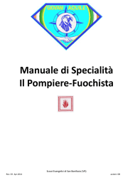 Manuale di Specialità Il Pompiere-Fuochista