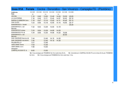 linea 01A Feriale Cecina - Donoratico - San Vincenzo