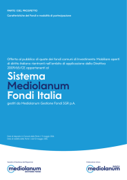 Parte I - Mediolanum Gestione Fondi