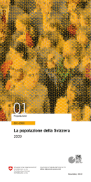 La popolazione della Svizzera