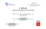 CRS-R (Coma Recovery Scale-Revised)