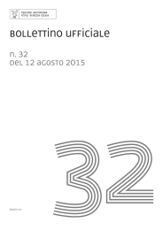 BUR n. 32 del 12 agosto 2015