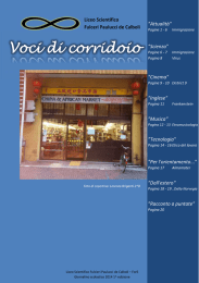 Voci di corridoio - Liceo Scientifico Fulcieri Paulucci di Calboli