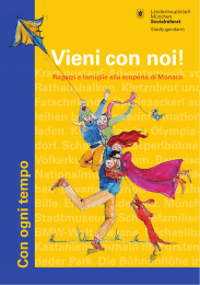 Vieni con noi! Ragazzi e famiglie alla scoperta di Monaco