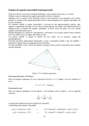 Somma di segnali sinusoidali isofrequenziali.