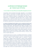 La definizione dei Fabbisogni Standard per i Comuni e per le Province