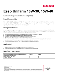 Esso Unifarm 10W-30, 15W-40