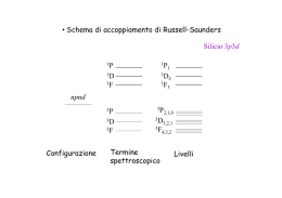 • Schema di accoppiamento di Russell