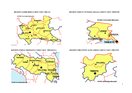 1 region lombardia chef lieu milan region friuli venezia giulia cheuf