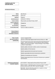 curriculum vitae bonaria mura