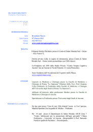 Dott. Marco Brandoni - Centro Terapia Cognitiva