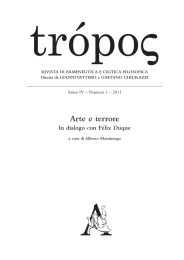 Arte e terrore - Aracne editrice