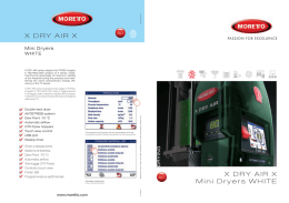 X DRY AIR X X DRY AIR X Mini Dryers WHITE