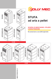 STUFA ad aria a pellet