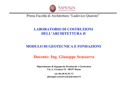 2 - Dipartimento di Ingegneria Strutturale e Geotecnica