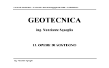 Corso di Geotecnica - Scuola di Ingegneria