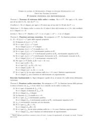 Teorema 1. Teorema di esistenza della radice
