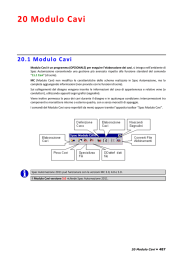 Manuale Modulo Cavi per SPAC Automazione