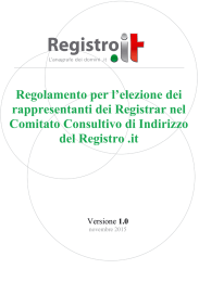 Regolamento elezione CIR