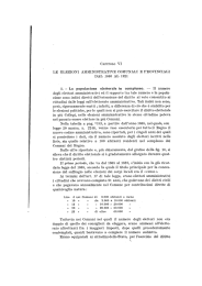 LE ELEZIONI AMMINISTRATIVE COMUNALI E PROVINCIALI DAL