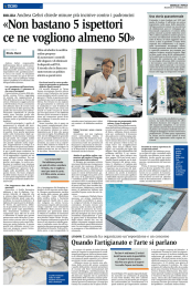 «Non bastano 5 ispettori ce ne vogliono almeno 50»
