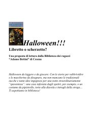 Bibliografia dedicata ad Halloween - Rete Bibliotecaria di Romagna