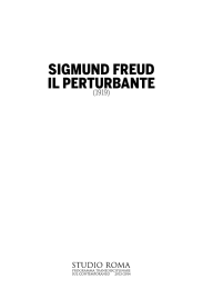 Sigmund Freud – Il perturbante - Studio Roma