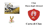 Carta di Clan - Gruppo Scout Roma 132