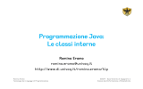 Programmazione Java: Le classi interne