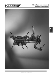 Utensili per supporto asse anteriore e posteriore (BMW)